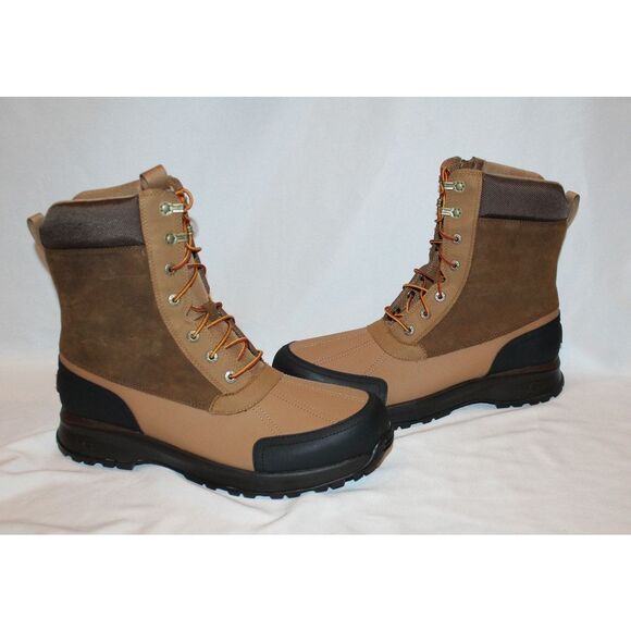NIB UGG‎ MEN\'S WATERPROOF EMMETT LEATHER DUCK BOOTS CHESTNUT